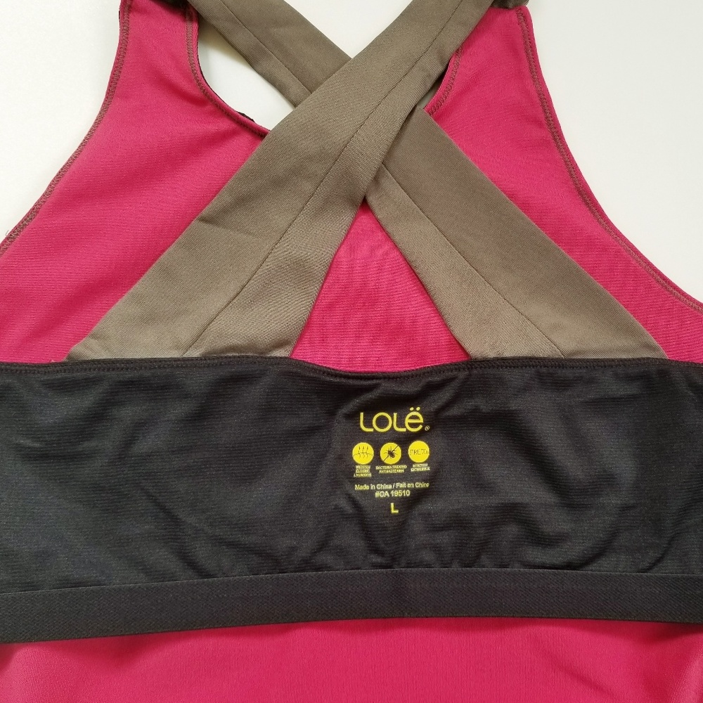 LOLЁ Athletic dress in raspberry - Picture 5 of 8